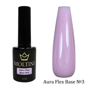 MOLTINI База бескислотная Aura Flex  № 3. 12 мл.